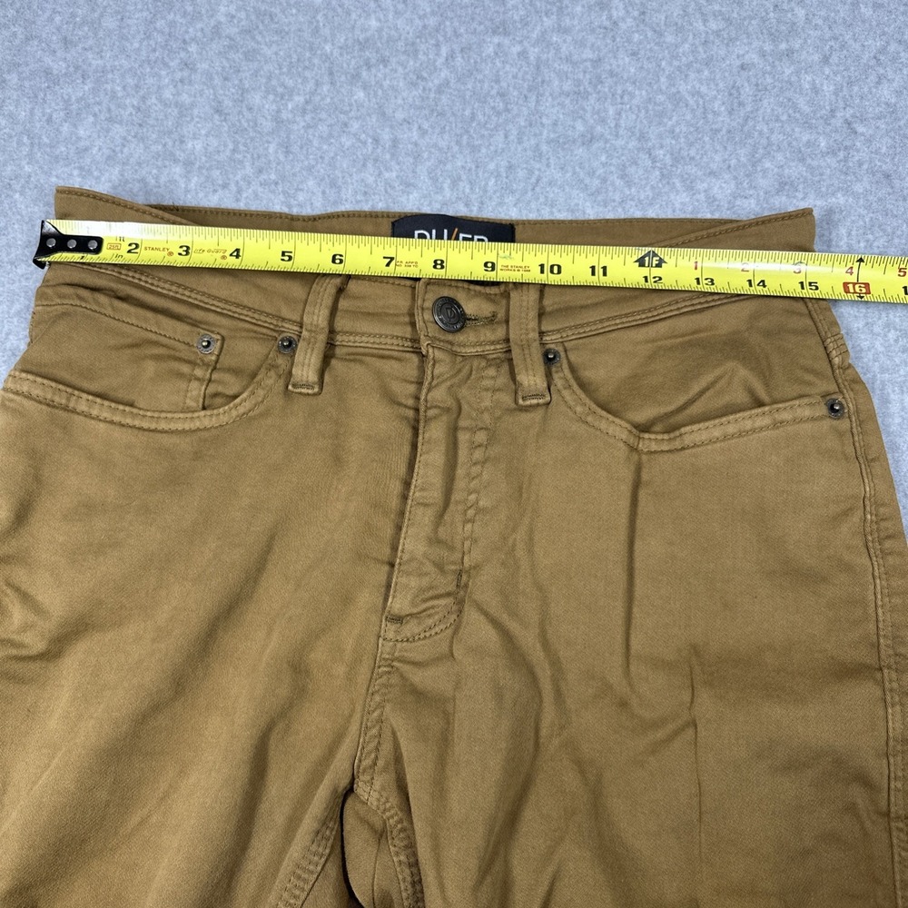 DU/ER No Sweat N2X Relaxed Taper Pants Stretch 30x32 Men's Khaki Chino DUER - Picture 8 of 15